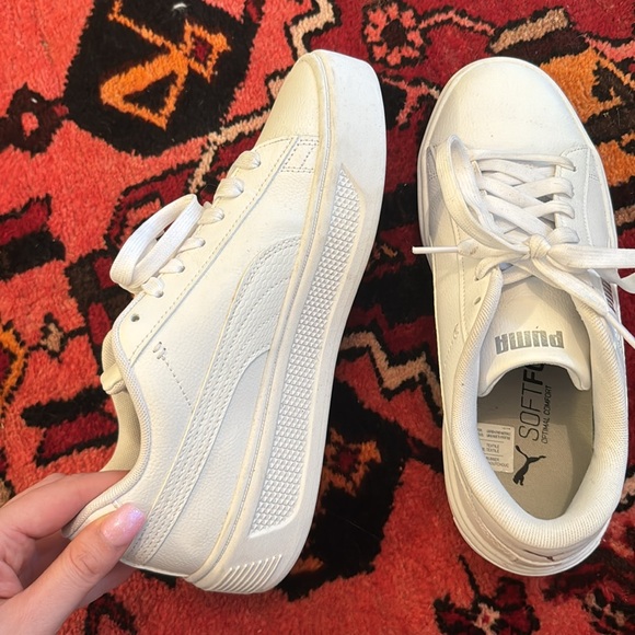 Puma Smash V3 Platform Sneaker with SoftFoam Inserts - Picture 6 of 7